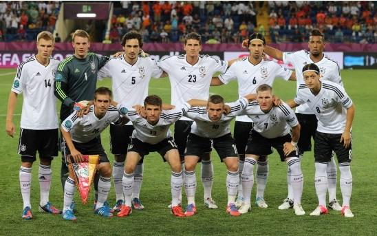 德国国家队阵容集体照